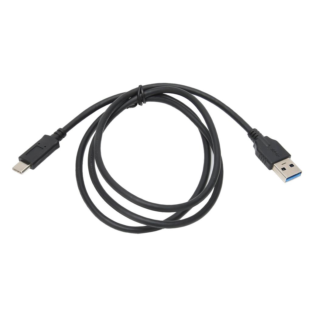 Charging Cable Black PVC 1 Meter Fast Speed TypeC USB3.1 to USB3.0 Charger Cord