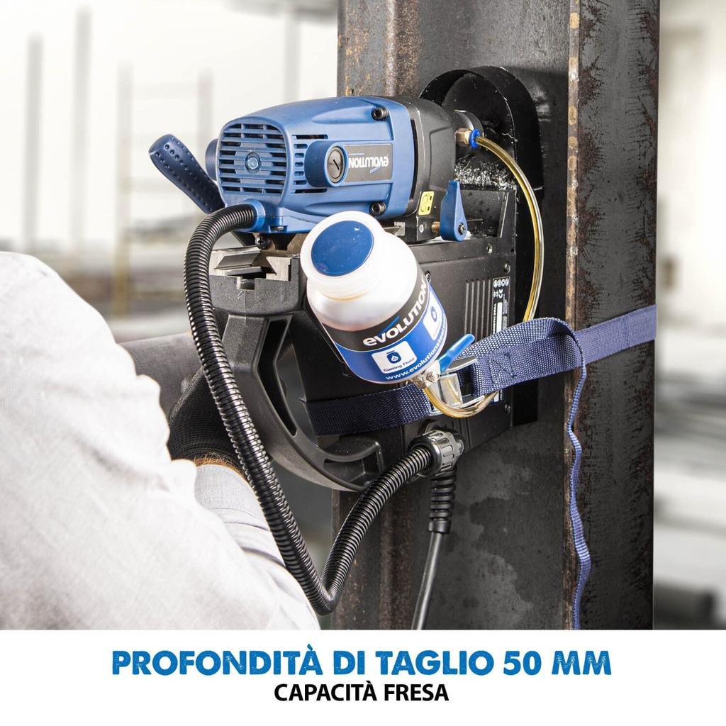 Магнитный сверлильный станок Evolution S28MAG Industrie-Magnetbohrmaschine 28mm (090-0004)