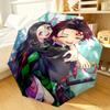 Anime Slayer Abenteuer Schirm 8-Speichen für Reisen, Camping, Lässiger Leichter Tragbarer Schirm, Unverzichtbar für jeden Familienurlaub Geschenk
