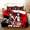 Comfortable Anime Print Duvet Cover Set With Duvet Cover And Pillowcases King Queen Twin Sizes For Boys Girls And Kids