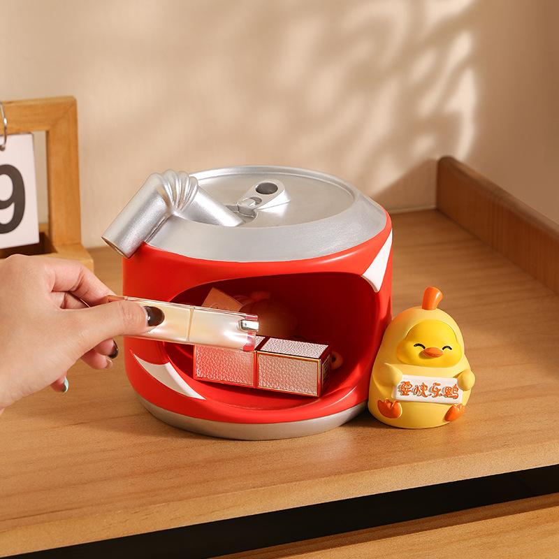 Light Luxury High-end Happy Duck Key Storage Desktop Resin Ornaments, Housewarming New Home Decoration Gifts