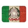 Tappetino Vintage Bandiera Italiana per Portiera Auto Tappetino Antiscivolo per Bagno Cucina Camera da Letto Balcone Ingresso Pavimento Tappeto