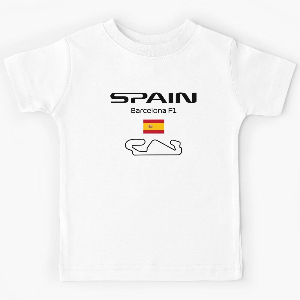 SPAIN Barcelona F1 Race Kids T-Shirt 110