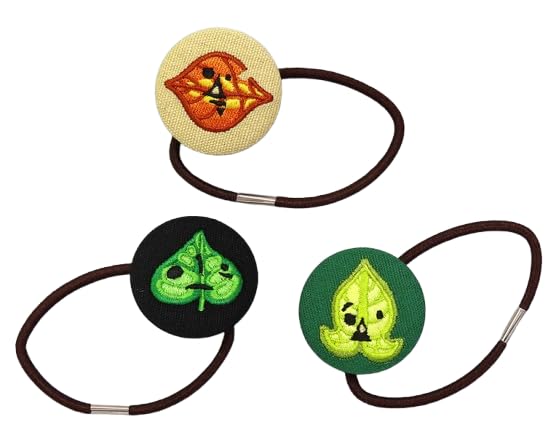 

Набор резинок для волос Zelda из 3 штук, пуговица-грецкий орех Корока, официальный товар ограниченного выпуска