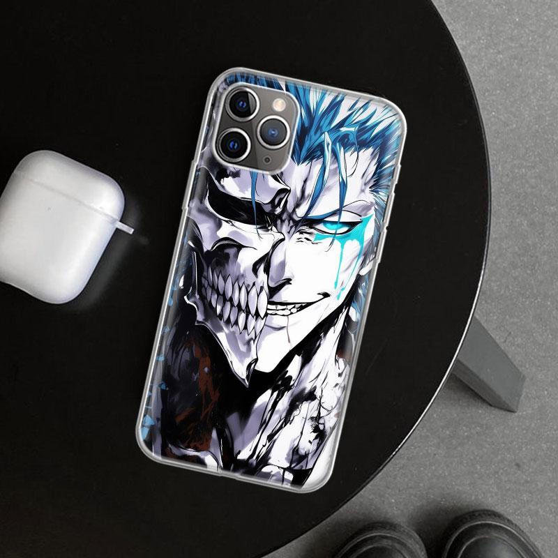 

Чохол Grimmjow 6 Bleach для iPhone 11 12 13 Mini 14 15 Plus 16 Pro Max 17 Air 7 8 + SE Мистецтво Налаштовані Fundas 11 12 13 iPhone 13 Pro Max