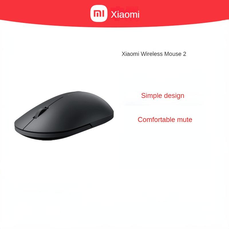 

Беспроводная мышь Mi 2 Mute для ноутбука, настольного компьютера, игровая мышь унисекс