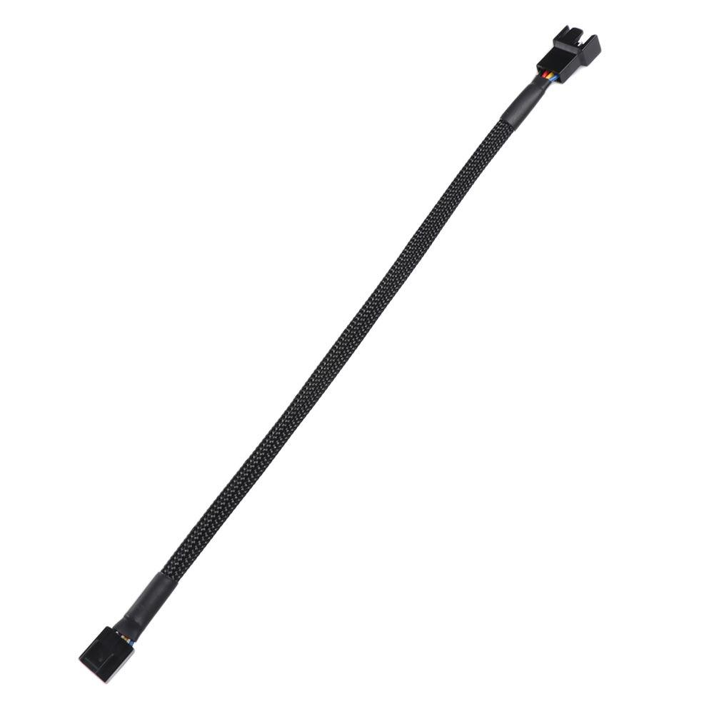 Connector 4 PIN Power Cables Fan Extension Cable PWM Extension Cable 3 Pin Cable for Computer Fan