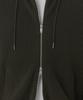 MUSINSA STANDARD Ribbed Knit Hooded Zip-Up [Khaki]