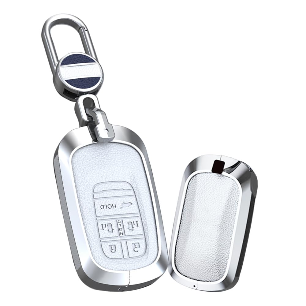 [KUNIO] Только для Honda 5 кнопок Скользящий ключ с обеих сторон белый