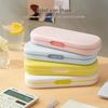 Girls' Large Capacity Double Layer Cute Japanese Pencil Case - Multifunctional Stationery Box
