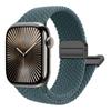 For Apple Watch Bands Ultra 3 49 44mm 40mm 45mm 46mm 41mm Black Unity Bracelet iWatch Series 10 11 Se 8 9 Magnetic Braided Strap