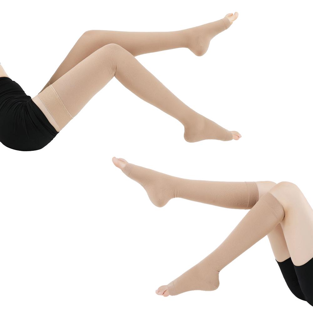 Class II Compression Calf-Length Socks for Varicose Vein & Thrombosis Prevention