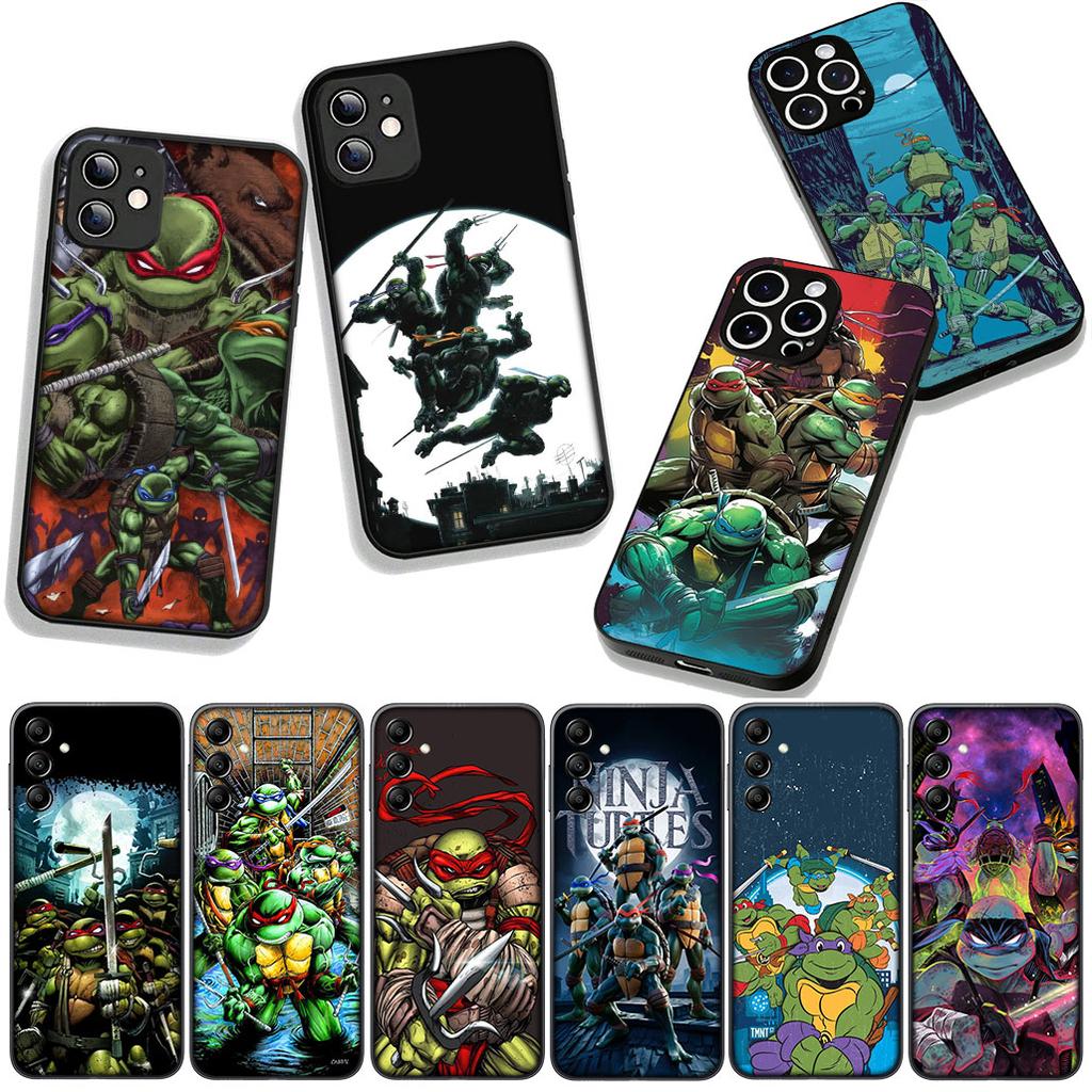 Cover for Samsung Galaxy A36 A17 A26 A07 A35 A54 A53 A13 A33 A34 S8 S9 S20 S21 FE S10 Plus Phone Case Ninja Comics Turtles