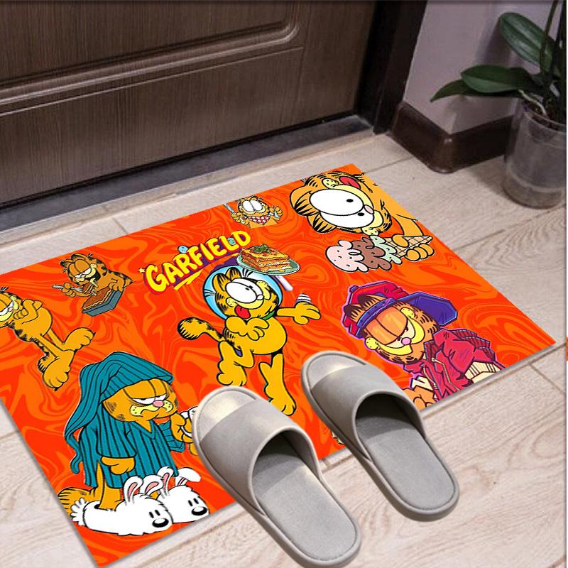 Garfield Pattern Rug, Indoor/Outdoor Mat, for Picnic, Gameroom, Bedroom, Office, Living Room, Home Decor Carpet, Birthday Gift