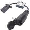7 Pin to 13 Pin Converter Adapter for Stable Trailer Lighting System Enhanced Driving Safety Secure Brake Light Function