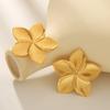 Women's Fashion Earrings Flower Shape 18K Gold Plated Vintage Style Party Accessories for Women Gifts