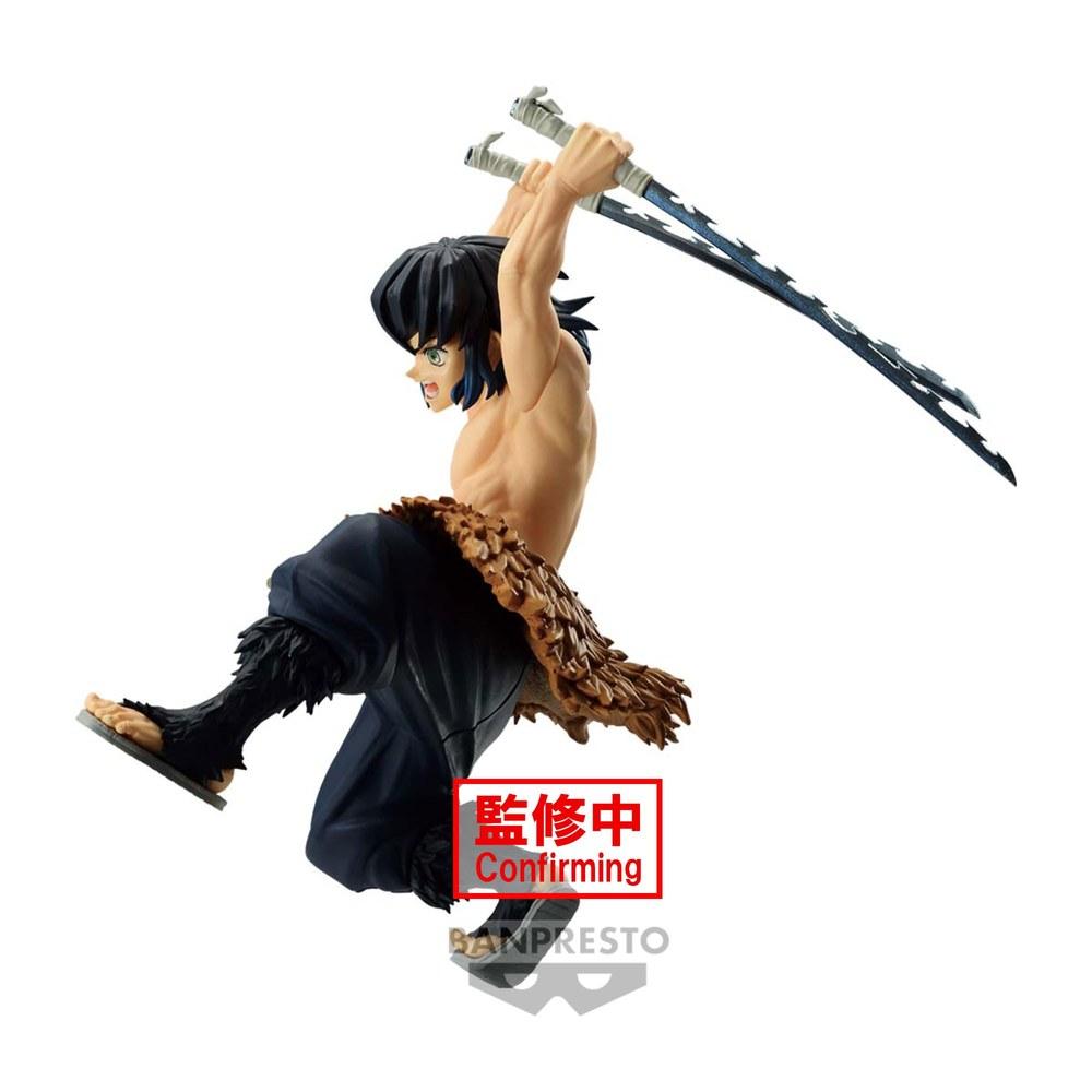 Banpresto Demon Slayer Kimetsu no Yaiba Vibration Stars Inosuke Hashibira Figure