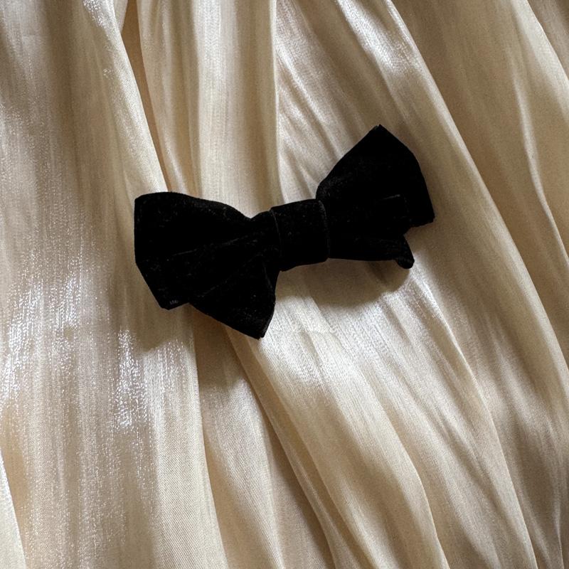 Vintage French Large Ruffles Black Bow Princess Bedding Set Duvet Cover Set Flat/Fitted Bed Sheet Pillowcases Pillowcases 4Pcs