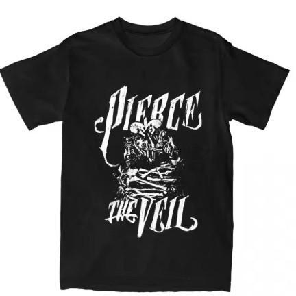 Rock Band Pierce The Veil Shirt Merch Men Women Graphic Tees S чёрный