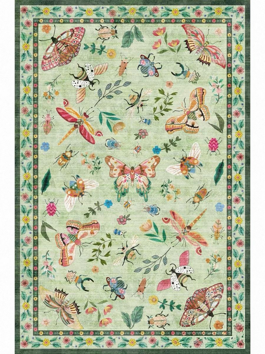 Pastoral Style Rugs for Bedroom Large