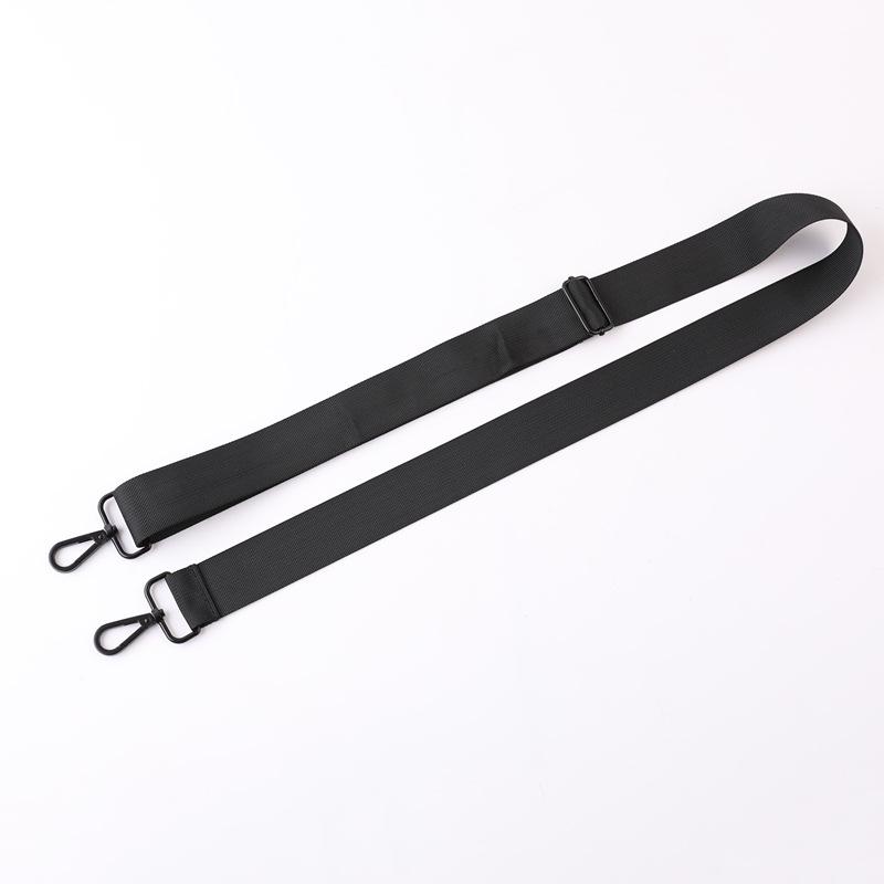 

Black Reinforced Polypropylene Crossbody and Suitcase Shoulder Strap Set
