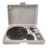 Woodworking Cutting Set Kit Round Case Wood Cutter Multi-Purpose Hole Opener Bit  Sheet Metal