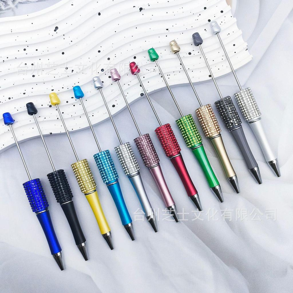 Rhinestone Beaded Pen: No Fade, Original Color, Noble Diamond, Handmade, Cute Particles