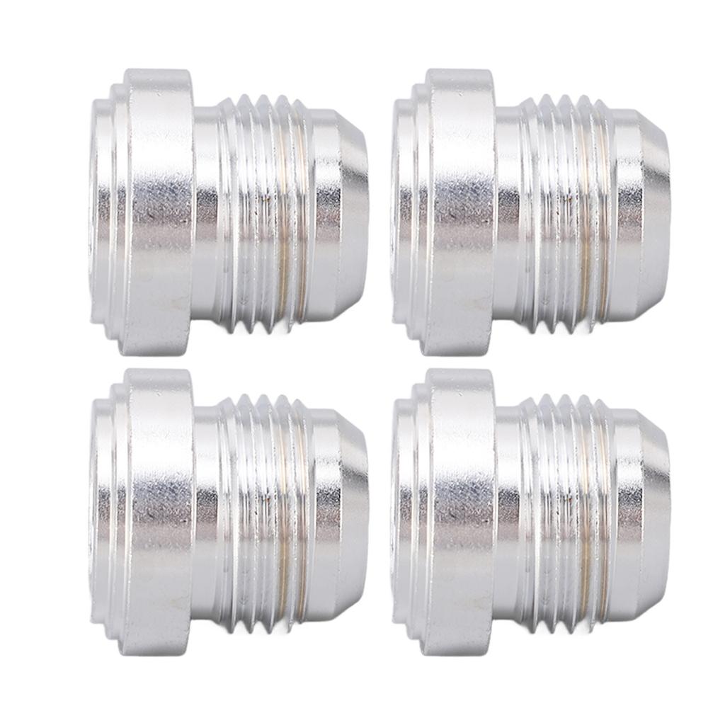 10PCS AN12 Male Thread Billet Aluminum Alloy 7 8in Universal Fuel Line Adapter for Automotive