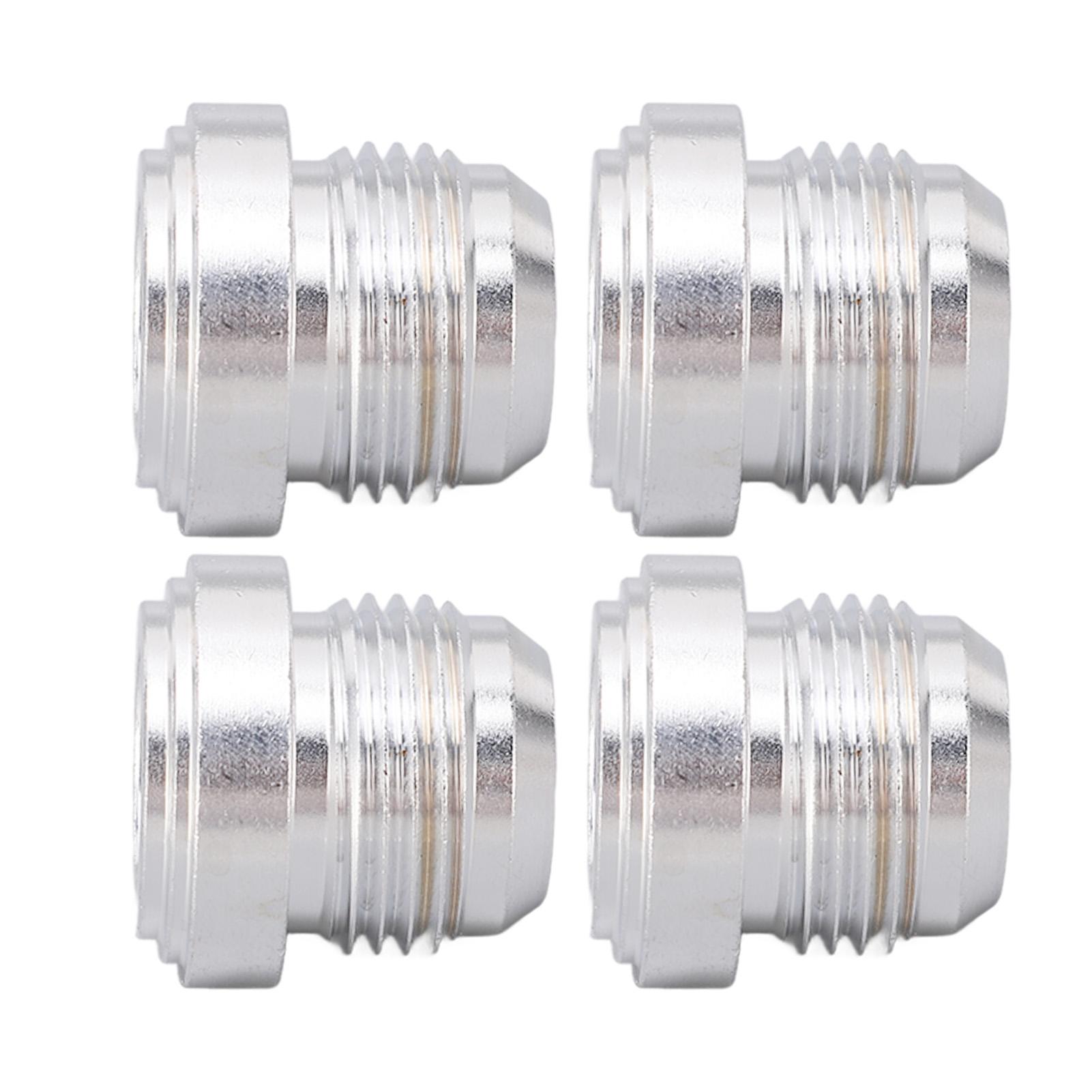 

10PCS AN12 Male Thread Billet Aluminum Alloy 7 8in Universal Fuel Line Adapter for Automotive