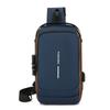 Men's Chest Bag, Business Single Shoulder Crossbody Bag, Men's Backpack, Anti-theft Crossbody Bag, Large Capacity Sports Motorcycle Bag