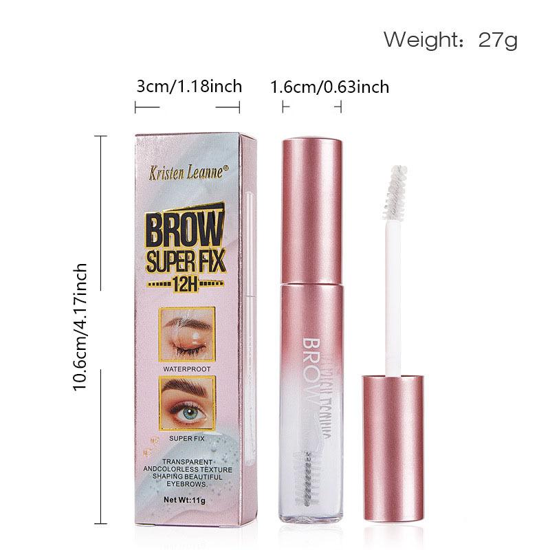 Strong Transparent Eyebrow Shaping Liquid, Long-lasting, Waterproof and Sweat-proof, Eyebrow Raincoat