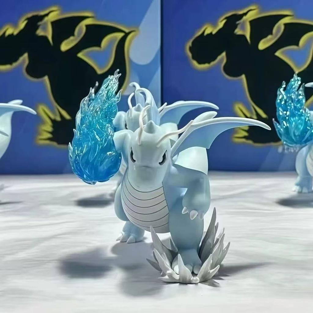 New Pokemon Action Figure Fire Punch Dragonite Gk Anime Figure Toys Model Ornament Collection For Doll Birthday Gift