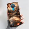 For Nokia 1.4 TA-1322 Trendy Black Phone Case For Nokia 6.2/Nokia 7.2 Lucky Koi Anti-Scratch Soft Shockproof Back Shell Cover