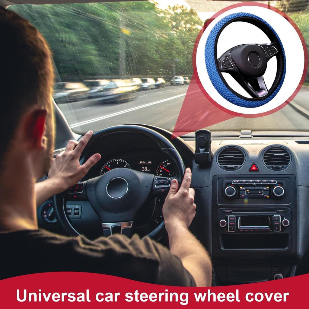 Steering Wheel Cover for Men,Steering Wheel Cover | Steering Wheel Cover Protector for Car