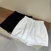 New Retro Casual Shorts with Women's Lace Patchwork Wide Leg Shorts and Casual Pants