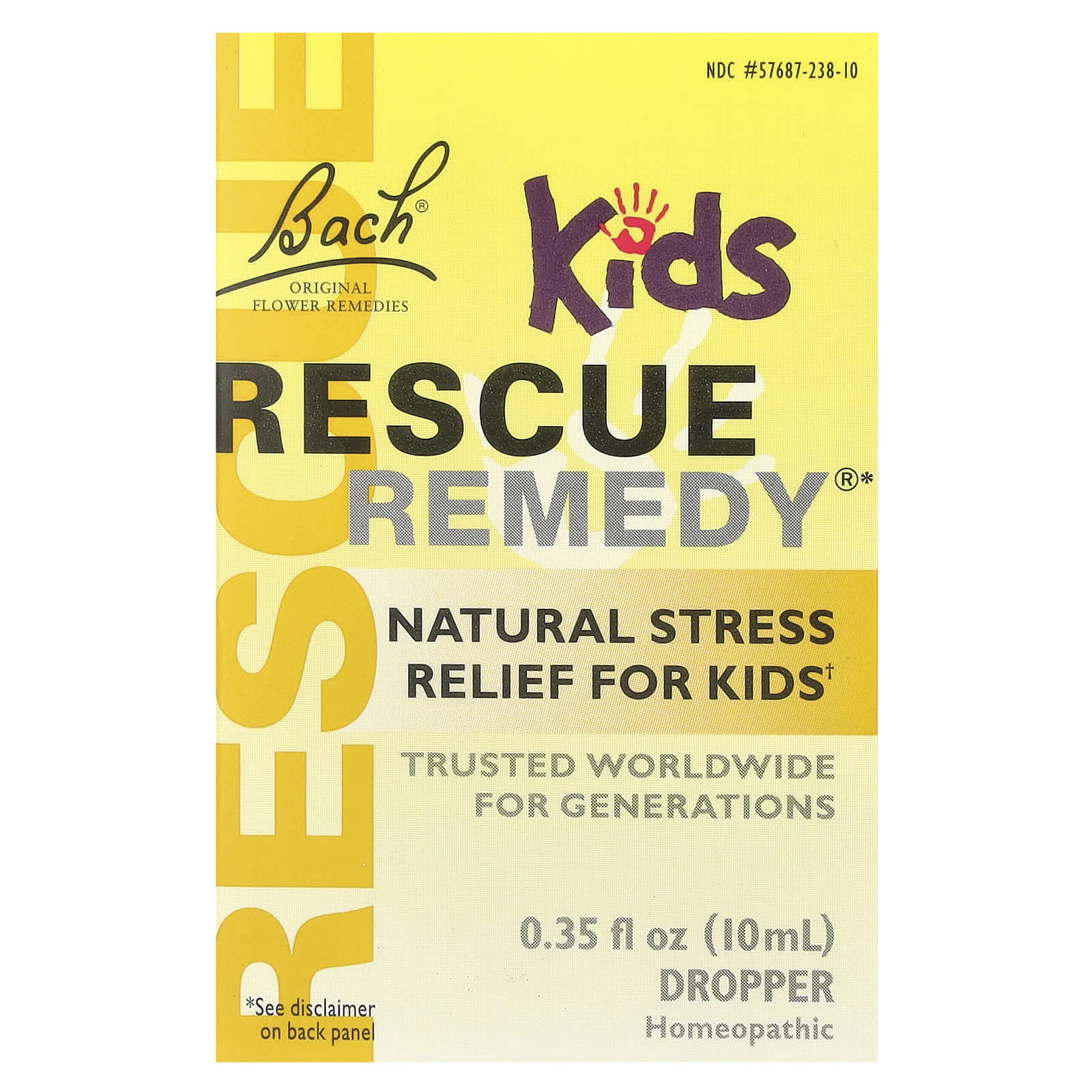 

Rescue Remedy® Dropper for Kids, Natural Stress Relief, 10 Ml (0.35 Fl Oz)