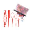 French Braid Tool Loop Rat Tail Comb Pin Tail Braiding Combs for Women Hair Styling