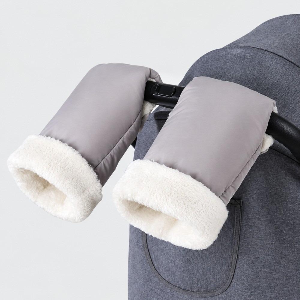 Waterproof Stroller Hand Muff Winter Handlebar Hand Warmer for Baby Pram Pushchair Handlebar