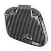 Motorcycle Side Pocket Cover Waterproof Guard Charger Cap Carbon Fiber Pattern Compatible For NMAX125 NMAX155 NMAX V1 V2