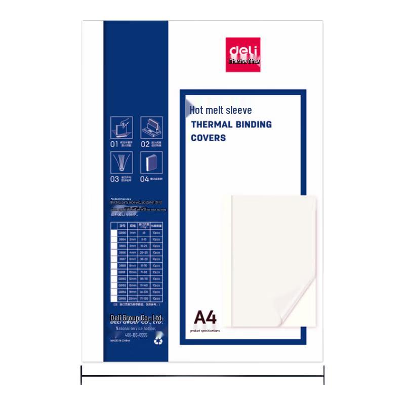 Deli Hot Melt Binding Covers