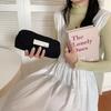 11263 Japanese Style Black And White High Value Pencil Case Large Capacity Men Women Students Canvas Stationery Box