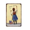 Vintage KitCat Tin Sign  Retro Metal Wall Art Decor for Bar Club Man Cave  Perfect Wall Poster Plaque for Home Decoration
