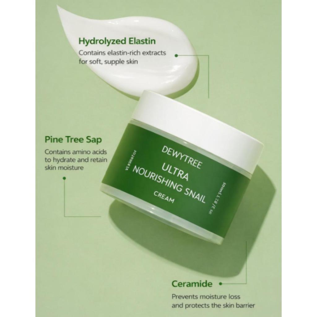 [DEWYTREE] Ultra Nourishing Snail Cream 80ml