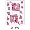 Lace Fake Tattoo Temporary Tattoo Red Mehndi Stickers Body Art Sticker  India Mehndi