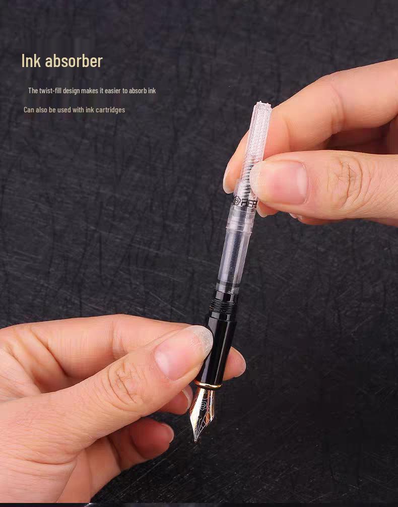 HERO 1505 Steel Pen Ink Set for Writing & Calligraphy - Ideal for Teachers, Students, and Business Gifting