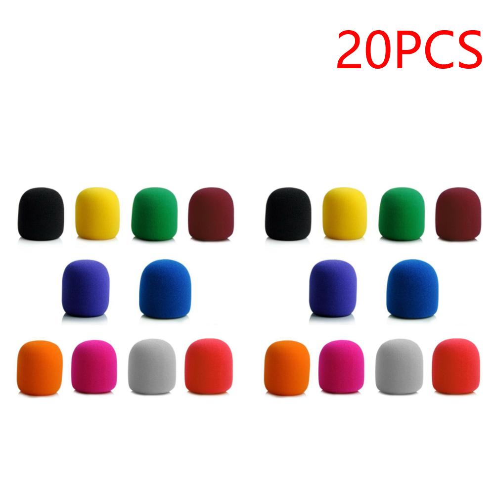 Mic Foam Microphone Sponge Covers Professional Studio Windscreen Shield Handheld Microphone DJ Windproof Mic Sleeve