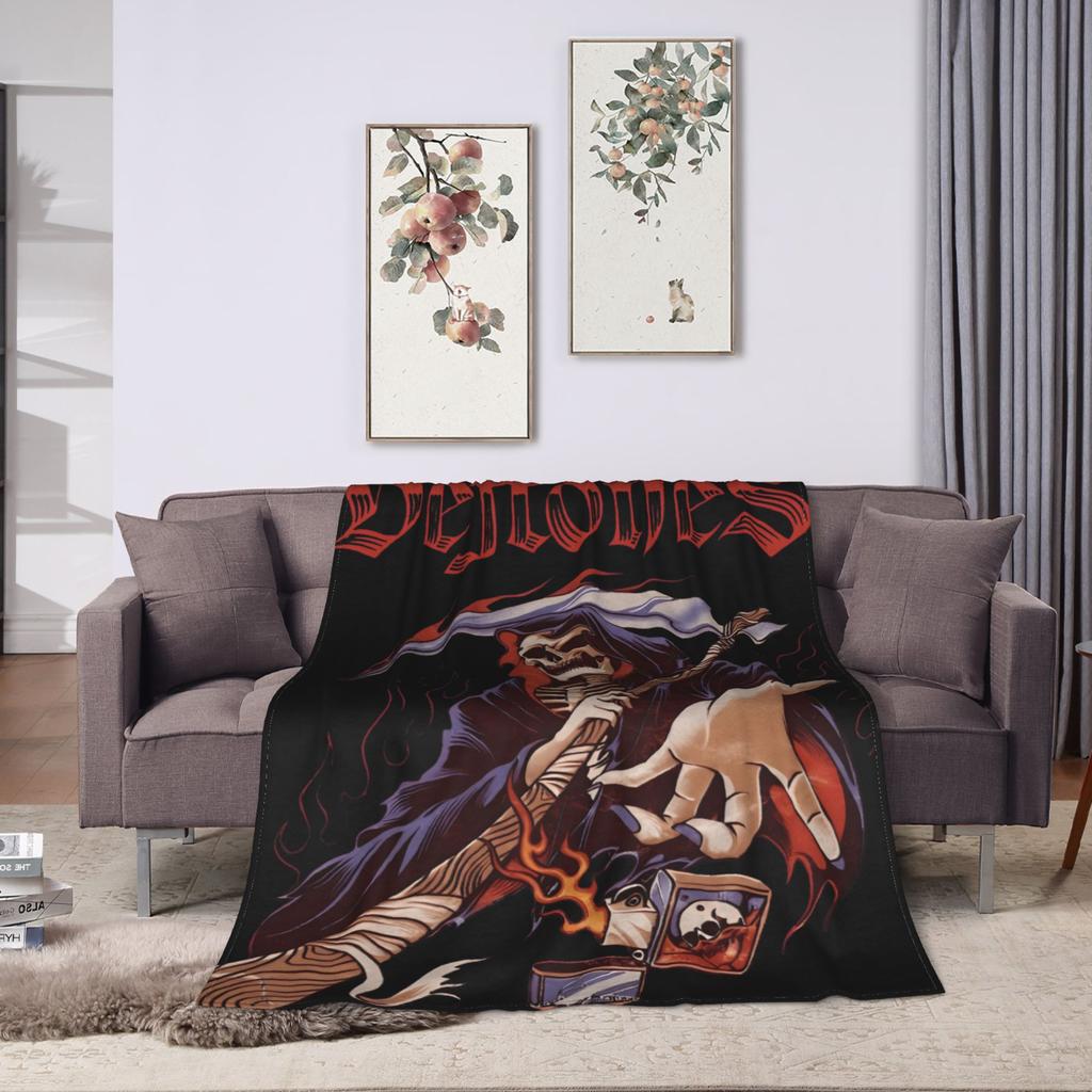 D-Deftoness Nu Metal Blanket Quality Warm  Throw Blanket Winter Girls Boys Bedroom Graphic Bedspread