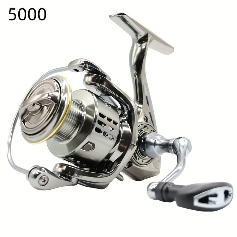 Hochwertiges abgewinkeltes Spulendesign Leichte Angelrolle 5.5:1 Übersetzungsverhältnis Angelrolle Hochgeschwindigkeit Baitcasting-Rolle Essentiell für Meeresangeln