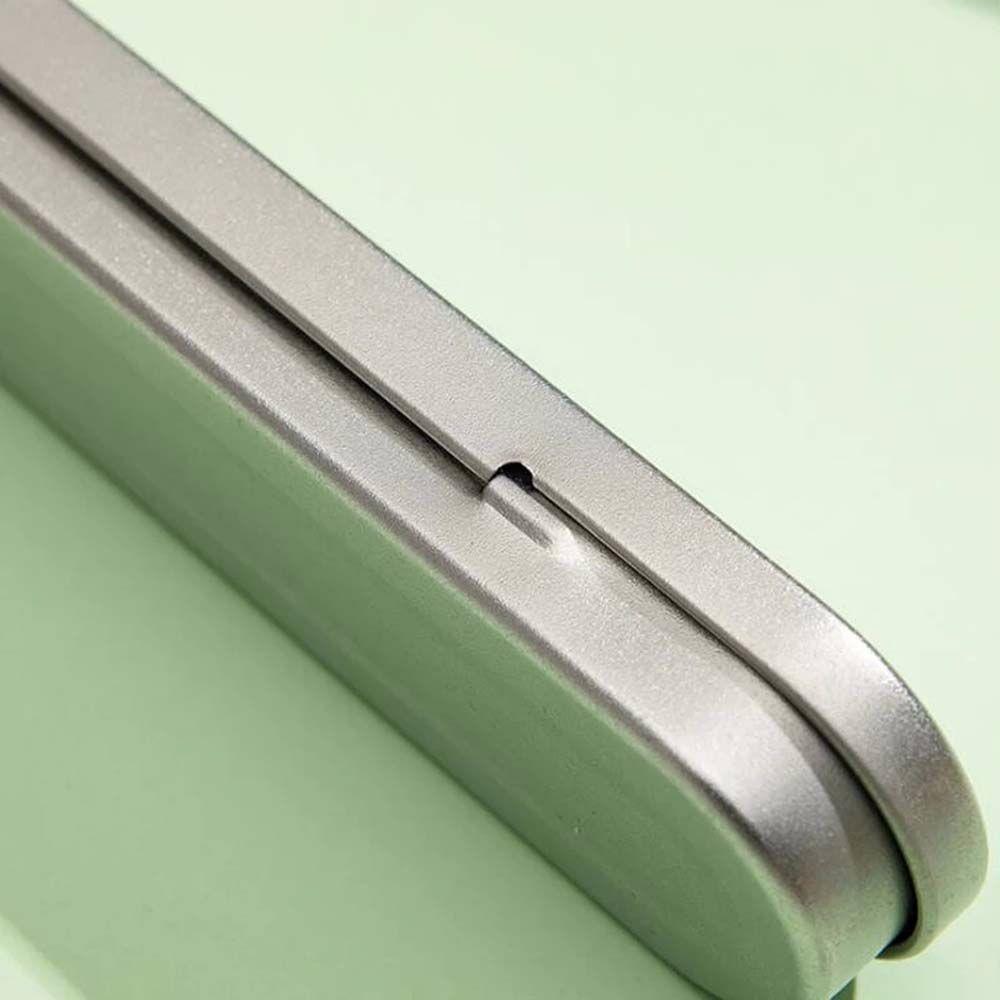 Stationery School Supplies Flip box Tin Box Iron Pencil Case Fountain Pen Box Metal Pencil Case
