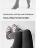 New Women's Cotton Velvet Striped Footless Tights for Autumn/Winter - Thick Warm Micro-Pressure Base Layer Pants